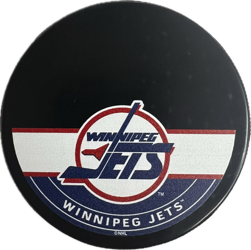 Winnipeg Jets Printed Hockey Puck
