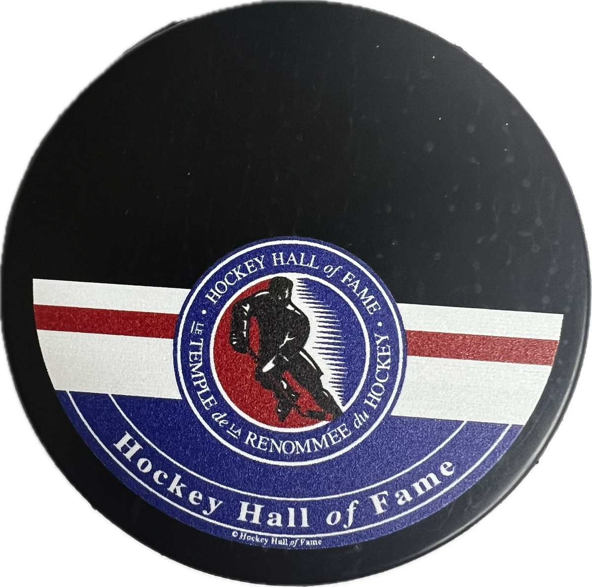 Hockey Hall of Fame Printed Hockey Puck Pastime Sports & Games