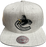 NHL Vancouver Canucks Grey w/Black Orca Logo Hat - Pastime Sports & Games