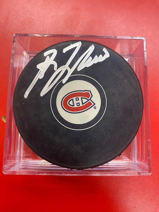 Guy Lafleur Autographed Hockey Puck Montreal Canadiens - Pastime Sports & Games