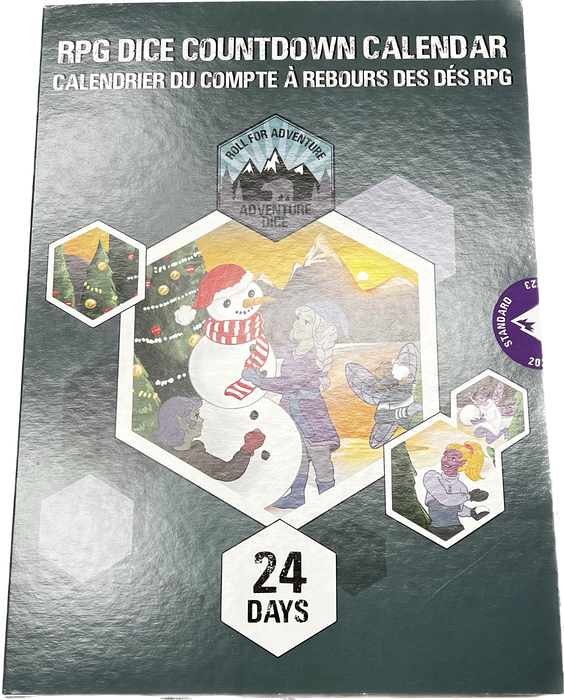 Adventure Dice RPG Dice Countdown Calendar - Pastime Sports & Games