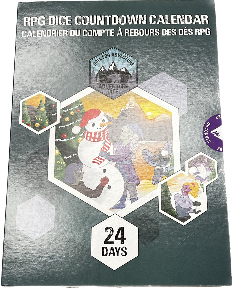 Adventure Dice RPG Dice Countdown Calendar - Pastime Sports & Games