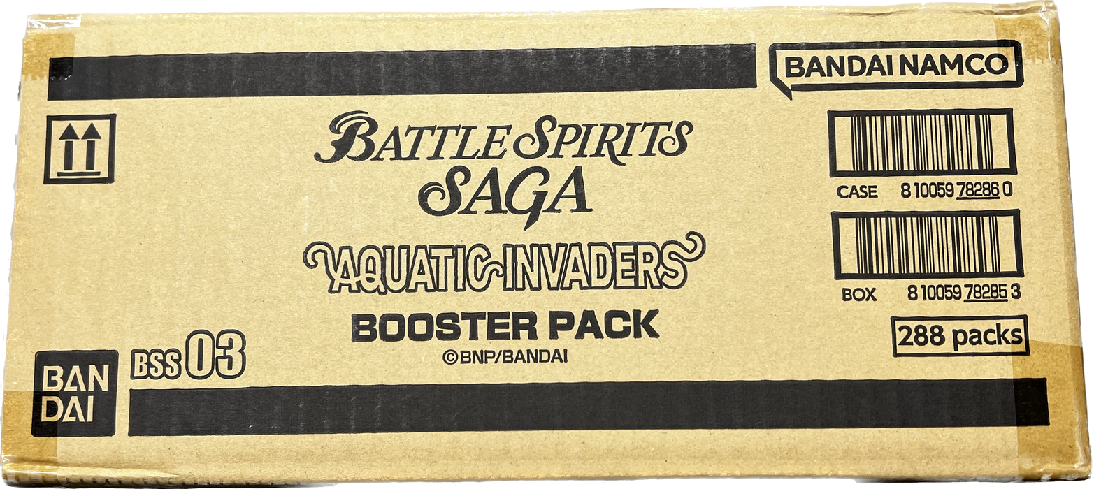 battle spirits saga booster box Battle Spirits Saga Aquatic Invaders Booster Box / Case– Pastime Sports & Games