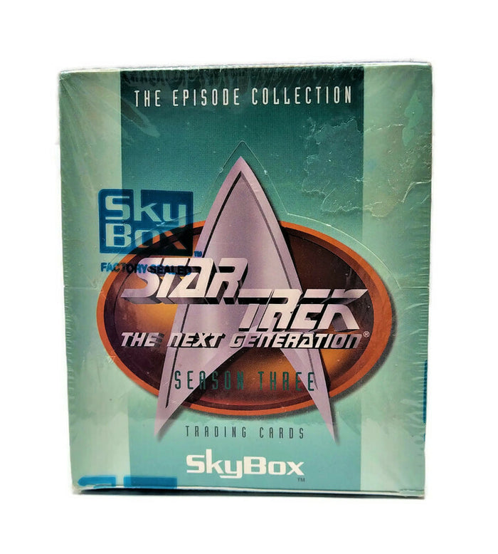 1995 Skybox Star Trek The Next Generation Season Three Trading Card Box