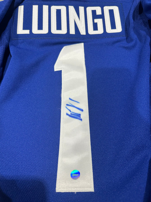 Roberto Luongo Autographed Vancouver Canucks Custom Hockey Jersey