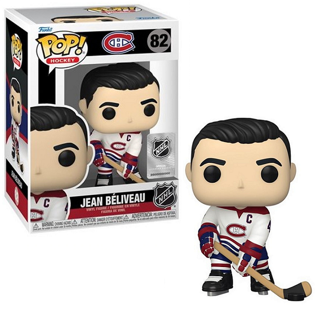 Funko Pop! Hockey Montreal Canadiens Jean Beliveau #82 - Pastime Sports & Games