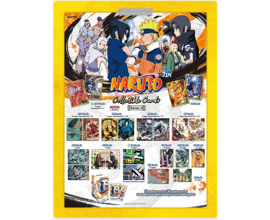 Naruto Smriti Cards Chapter Jin Series 2 Collector Box/Case