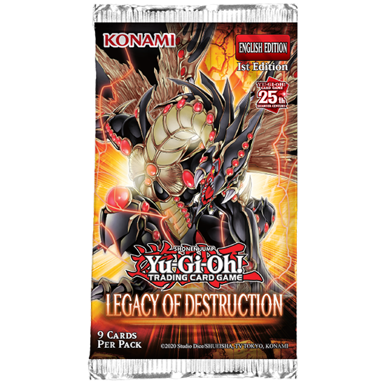 Yu-Gi-Oh! Legacy Of Destruction Booster Box / Case - Pastime Sports & Games