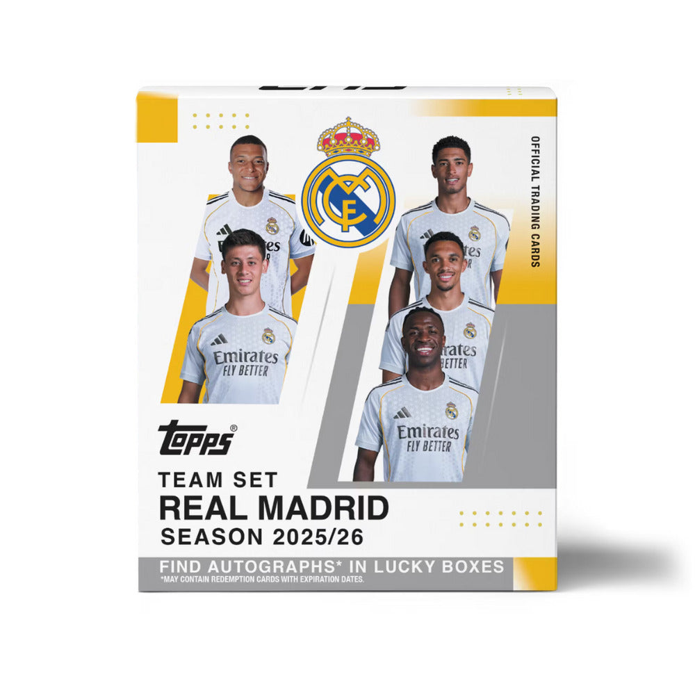2026/26 Topps Real Madrid Team Set Box/Case - Pastime Sports & Games