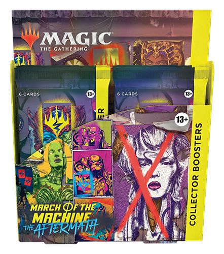 Magic The Gathering March Of The Machine Aftermath Collector Booster / Case PRE ORDER - Pastime Sports & Games