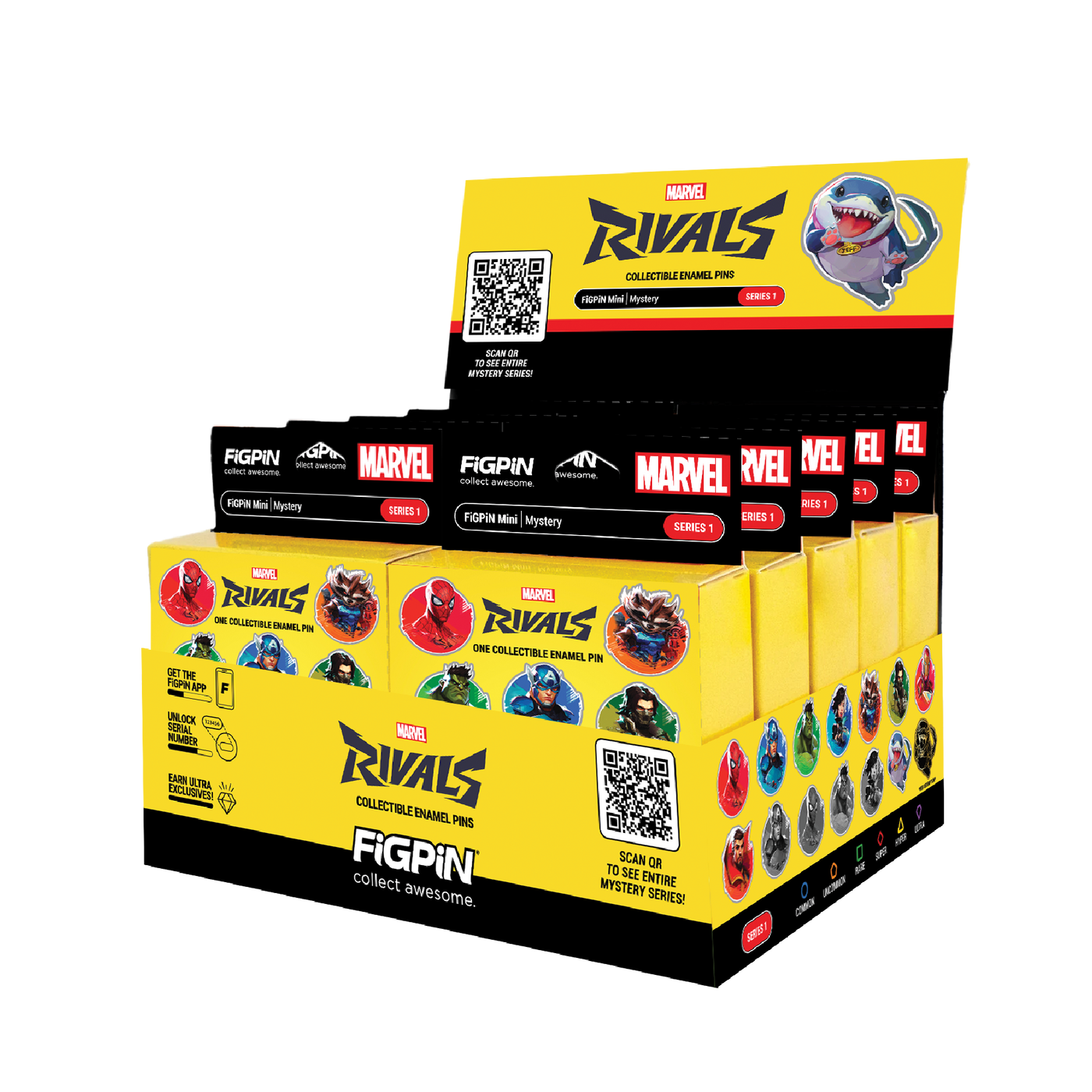 Figpin Marvel Rivals Series One Mystery Pins– Pastime Sports & Games
