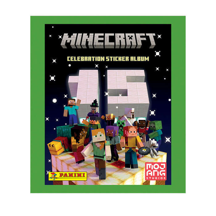 Panini Minecraft 15th Anniversary Stickers