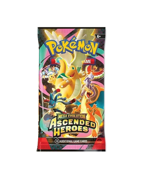 Pokemon Ascended Heroes Booster Pack - Pastime Sports & Games