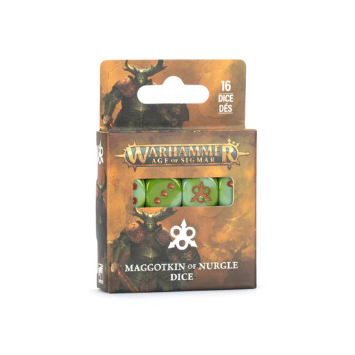 Warhammer Age of Sigmar Maggotkin of Nurgle Dice Set
