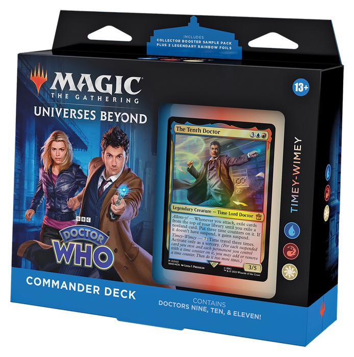 Magic The Gathering Dr. Who Commander Decks - Pastime Sports & Games