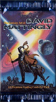 1995 David B. Mattingly Fantasy Art Trading Card Box - Pastime Sports & Games