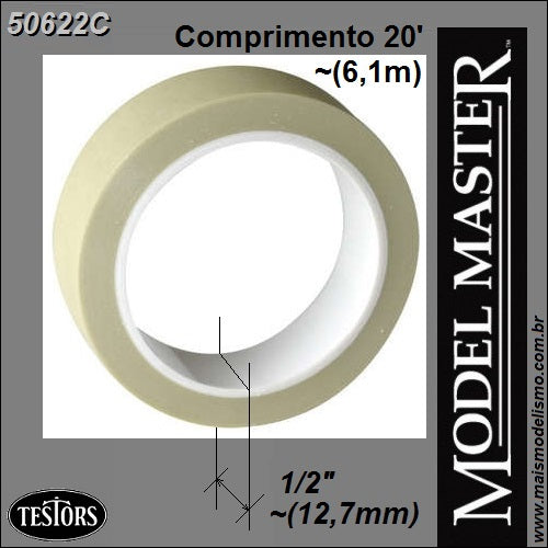 Testors 1/2" Masking Tape - Pastime Sports & Games