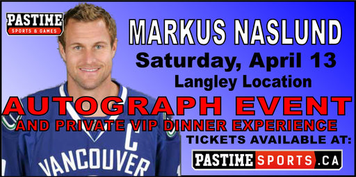 Markus Naslund Autograph Event Saturday April 13 1 PM