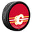 Calgary Flames Textured Logo Hockey Pucks (Autograph Puck) - Pastime Sports & Games