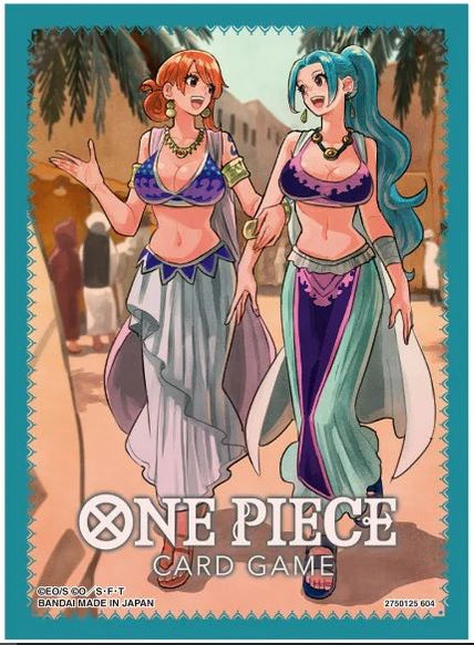 One Piece Card Game Sleeves Nami & Vivi