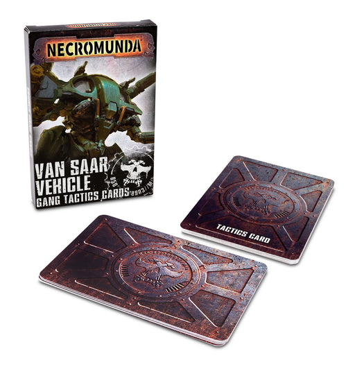 Necromunda Van Saar Vehicle Gang Tactic Cards (301-26) - Pastime Sports & Games