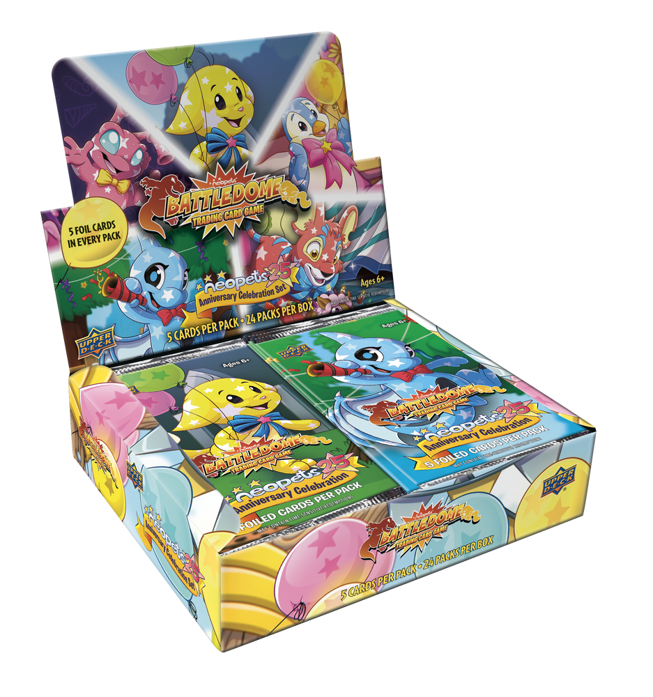 Neopets Battledome 25th Anniversary Celebration Set Booster Box