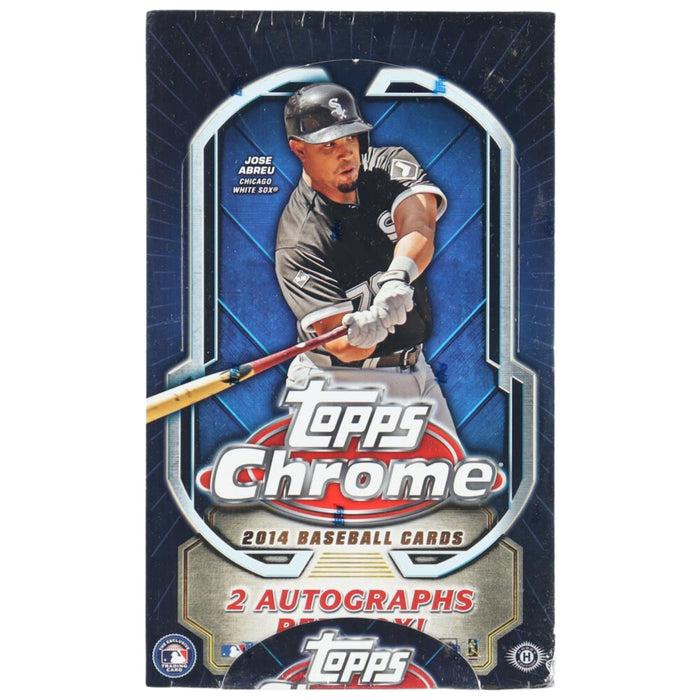 2014 Topps Chrome MLB Baseball Hobby Box - Pastime Sports & Games