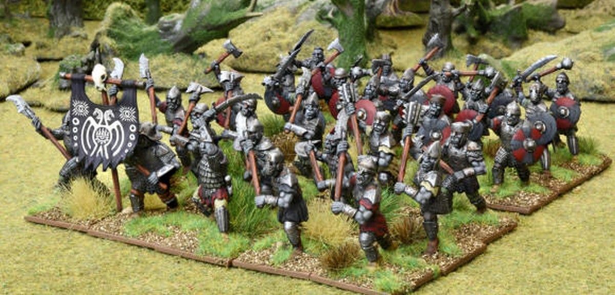 Oathmark Battles of the Lost Age - Orc Heavy Infantry