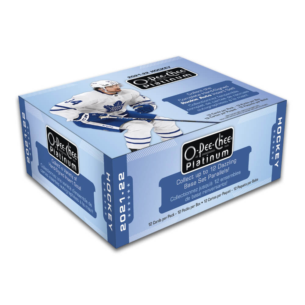 2021/22 O-Pee-Chee Platinum NHL Hockey Hobby Box / Case SALE!