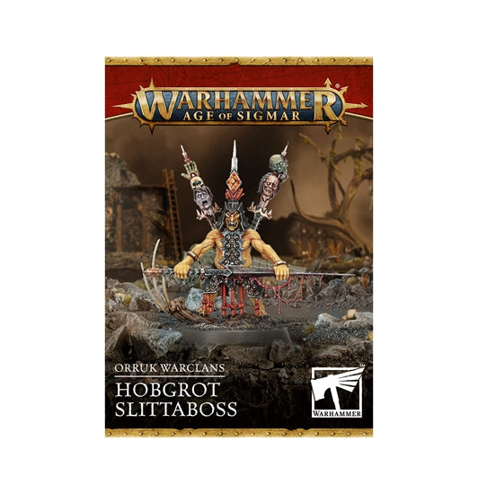 Warhammer Age Of Sigmar Orruk Warclans Hobgrot Slittabozz (89-95) - Pastime Sports & Games