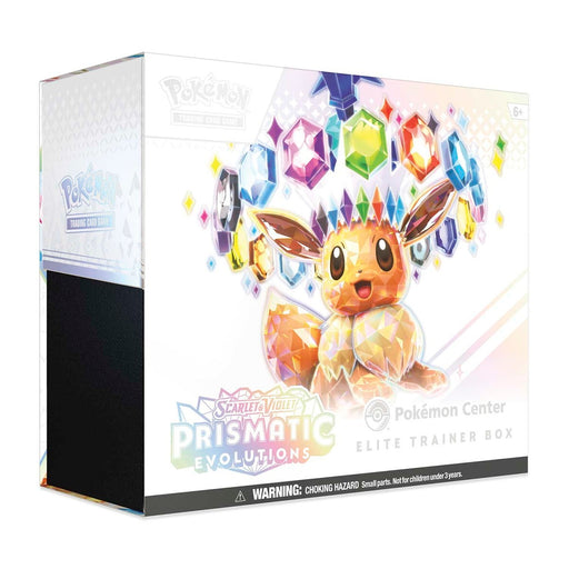 Pokemon Prismatic Evolutions Pokemon Center Elite Trainer Box - Pastime Sports & Games