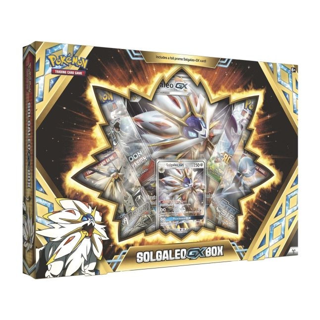 Pokemon Lunala/Solgaleo GX Box