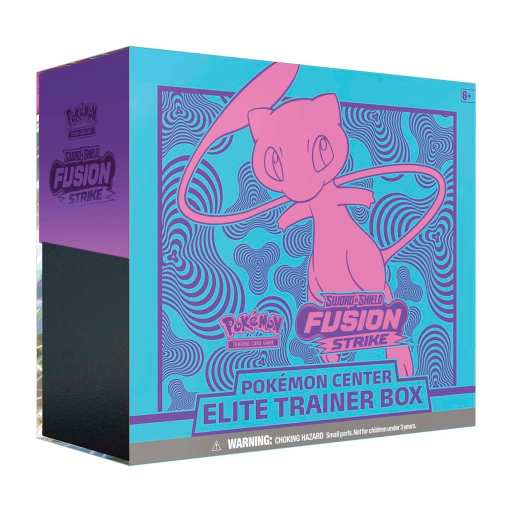 Pokemon Fusion Strike Pokemon Center Elite Trainer Box– Pastime