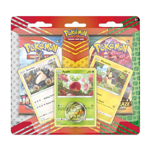 Pokémon Snorlax, Morpeko & Applin 2 Pack Blister