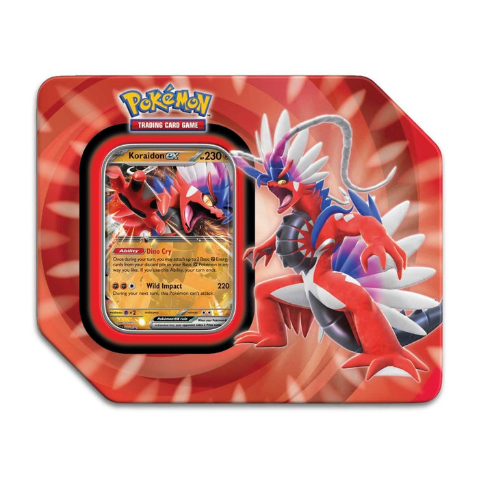 Pokemon Koraidon EX Tin