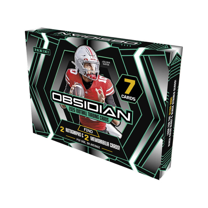 2026 Panini Obsidian NFL Football Hobby Box - Pastime Sports & Games
