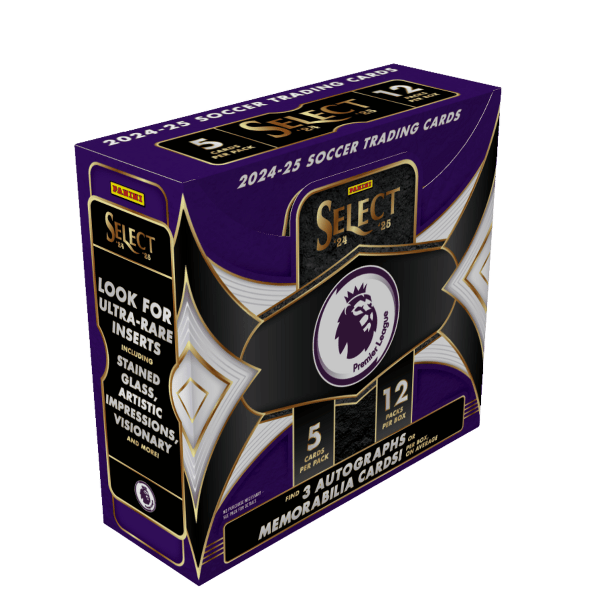 2024/25 Panini Select EPL Soccer Hobby Box/Case– Pastime Sports
