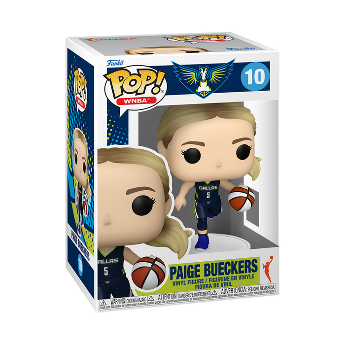 Funko Pop! WNBA Dallas Wings Paige Bueckers #10 - Pastime Sports & Games
