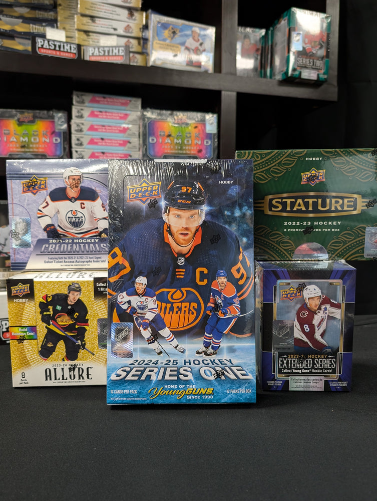 #3563 NHL 5 Box Mixer With 24/25 Series 1 + 22/23 Stature & More! *Team Random*