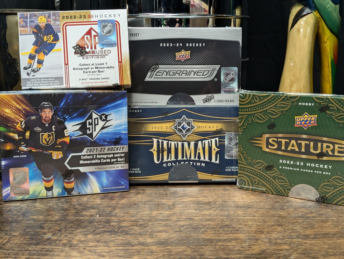 #3588 NHL 5 Box High End Mixer with 23/24 Engrained *Team Random*