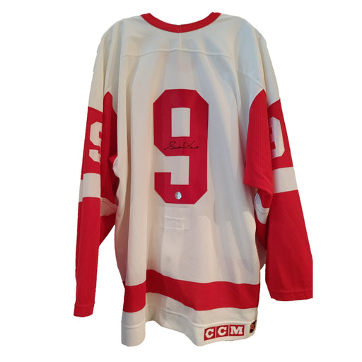 Detroit Red Wings Gordie Howe Authentic On Ice Autographed CCM White Hockey Jersey - Pastime Sports & Games