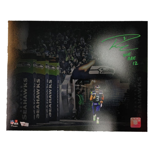 Russell Wilson Autographed 11X14 Seattle Seahawks Photo (We Are 12) - Pastime Sports & Games