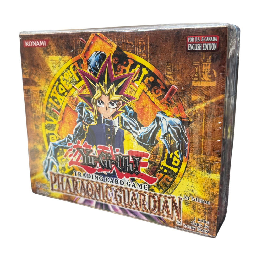 Yu-Gi-Oh! Pharaonic Guardian 1st Edition Booster Box - Pastime Sports & Games