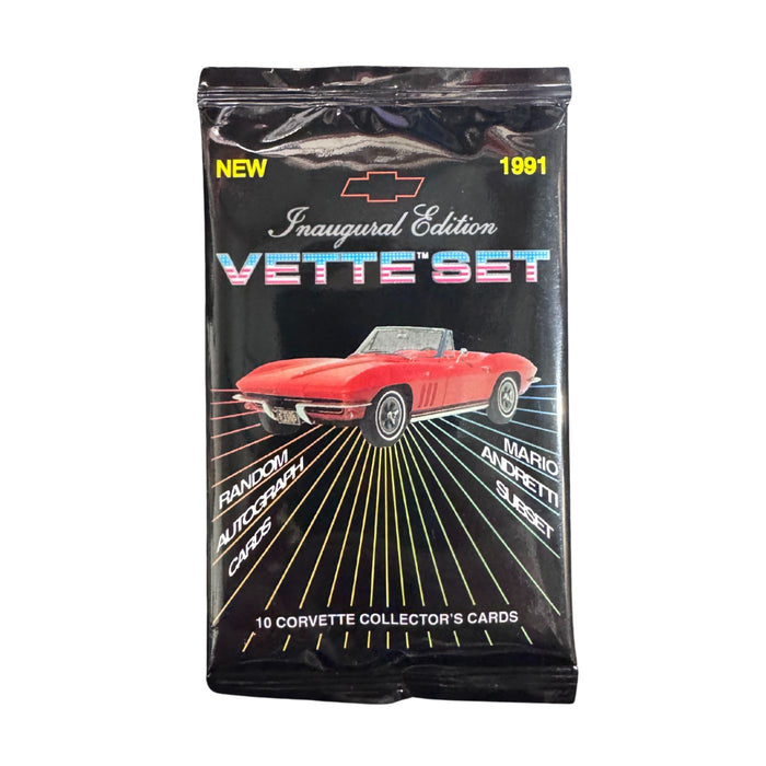 1991 Inaugural Edition Vette Set Pack / Box - Pastime Sports & Games