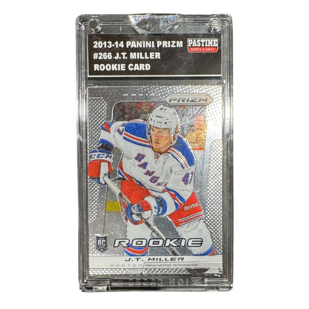 J.T. Miller 2013/14 Prizm Rookie Card Encased in Slabmag