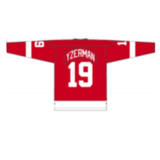 Steve Yzerman 1996 Detroit Red Wings Scarlet Home Jersey - Pastime Sports & Games