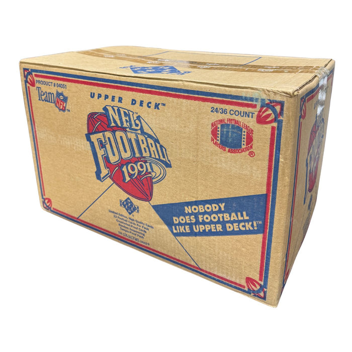 1991 Upper Deck High Number NFL Football Hobby Pack/Box - Pastime Sports & Games