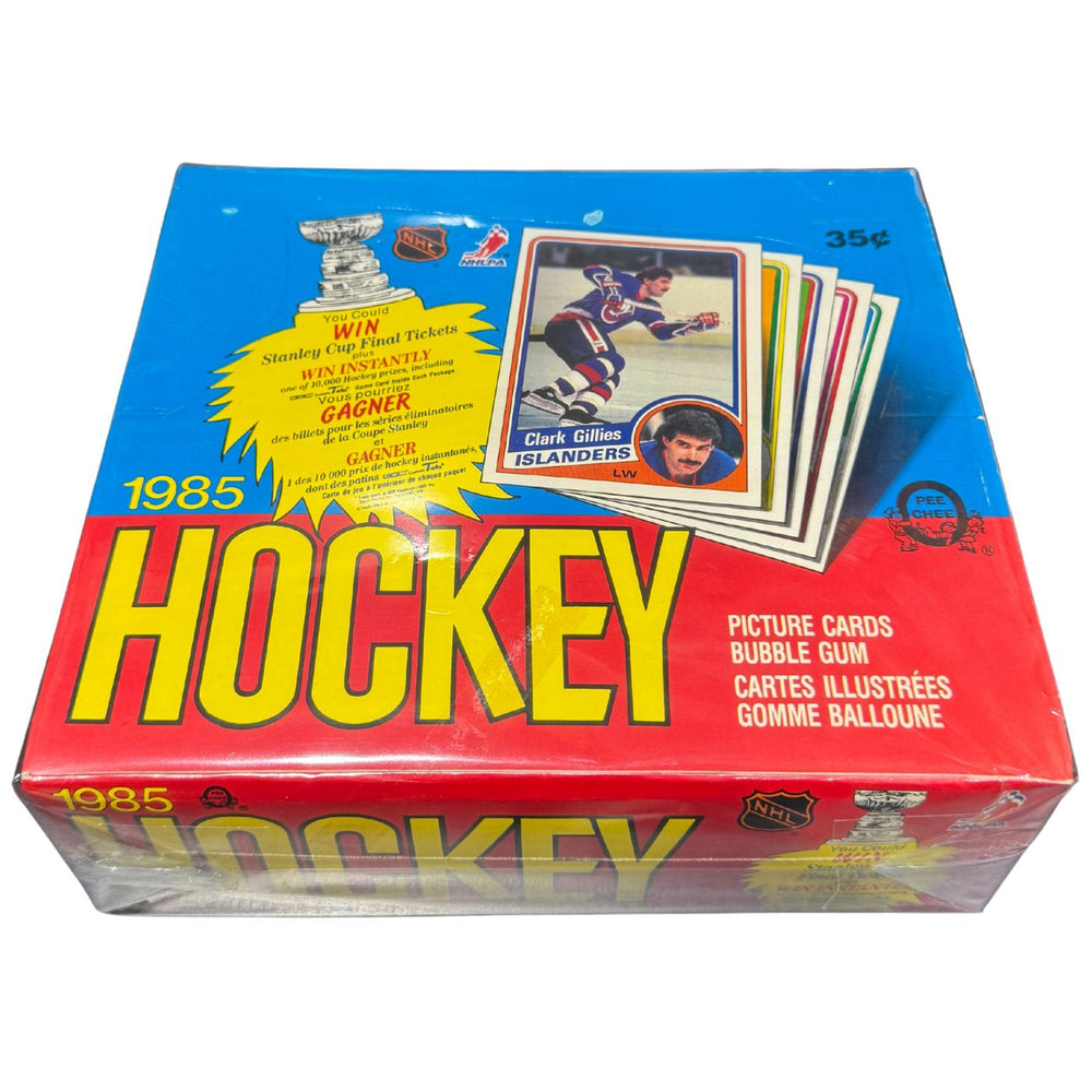 1984/85 O-Pee-Chee NHL Hockey Picture Cards Wax Box - Pastime Sports & Games