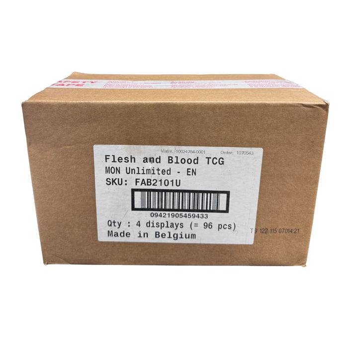 Flesh & Blood Monarch Unlimited Booster Box/Case - Pastime Sports & Games