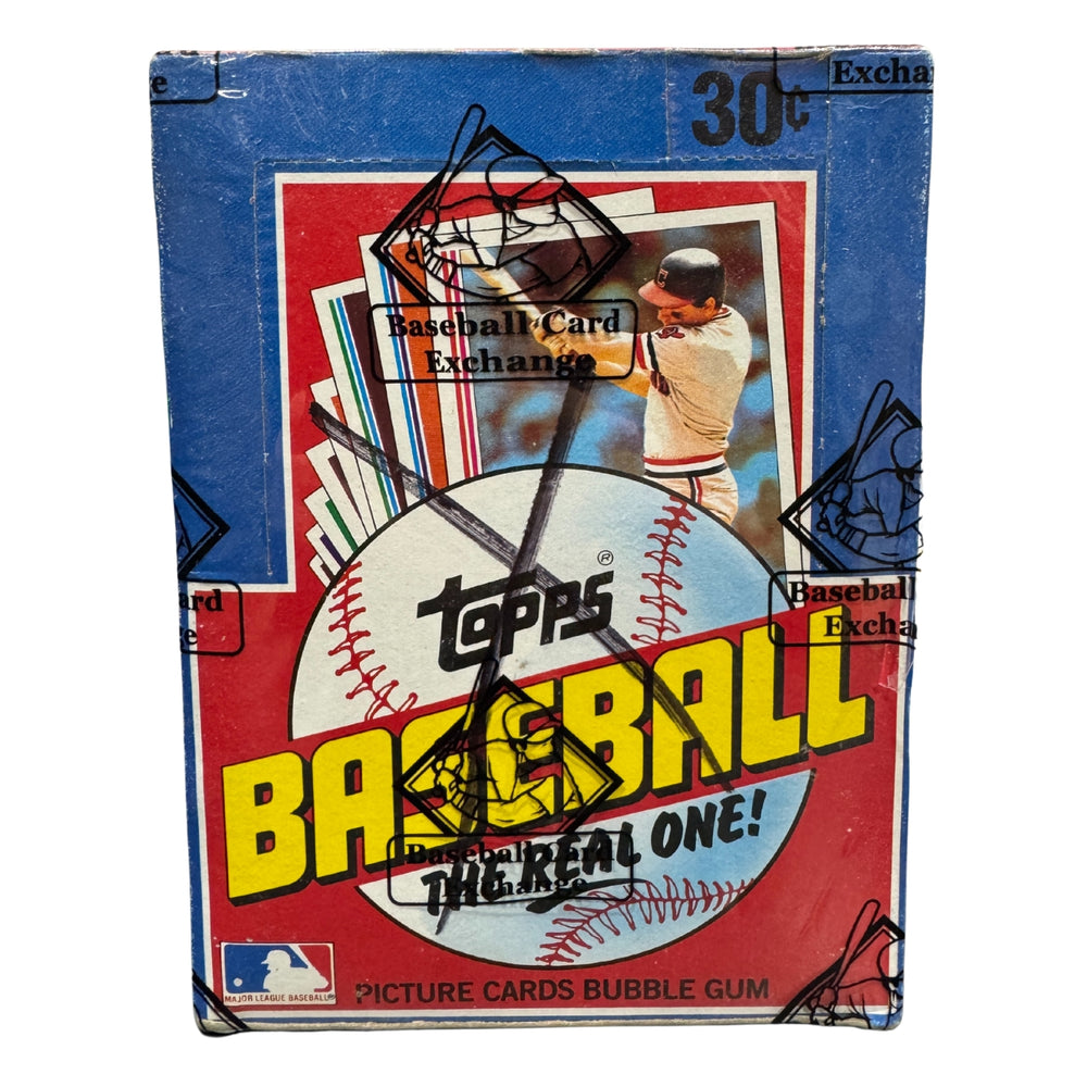 1982 Topps Baseball Picture Cards Wax Box - Pastime Sports & Games